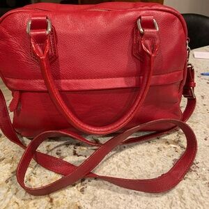 Danier Leather cross body satchel